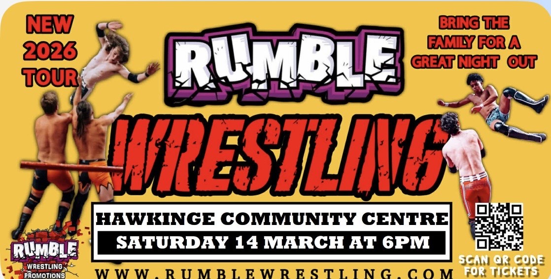 Rumble Wrestling returns to Hawkinge 